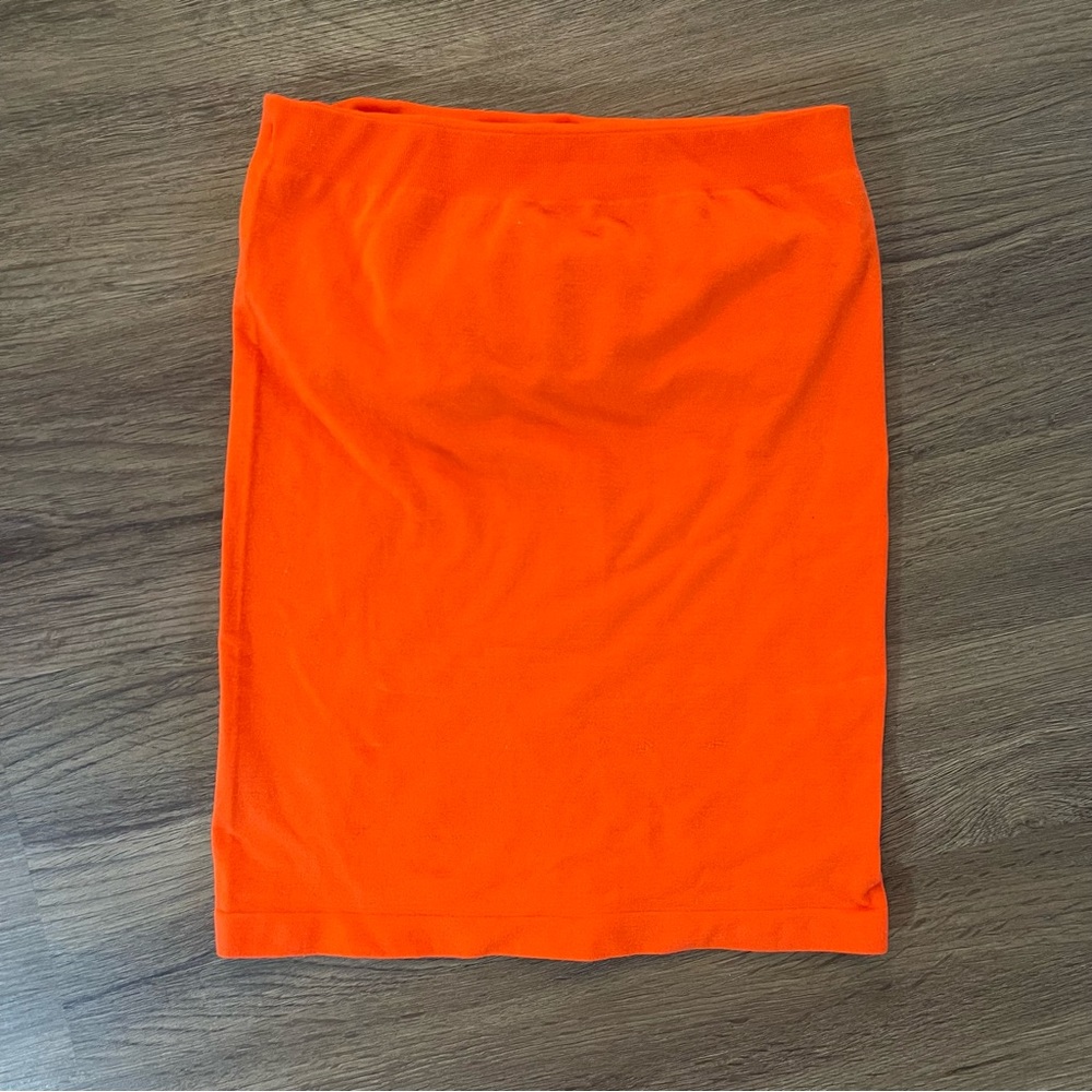 orange free people tube top